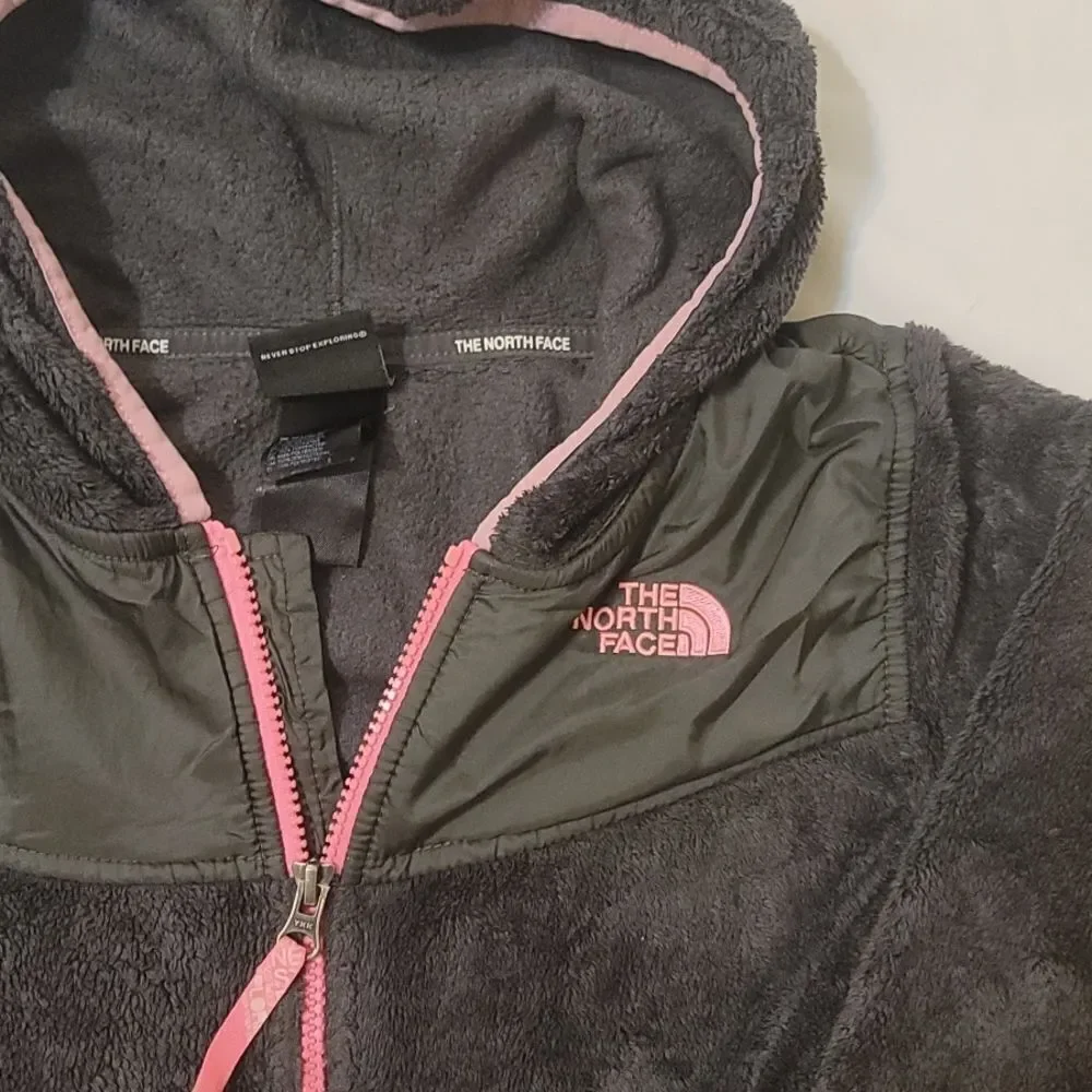The North Face‎ Girls Oso Fleece Hoodie Jacket Size Large (14/16) in Black